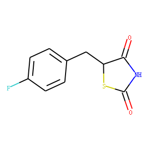5-(4-Fluorobenzyl)-2,4-thiazolidinedione