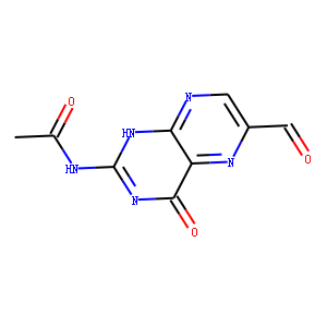 2-Acetamido-6-formylpteridin-4-one