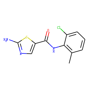 2-Amino-N-(2-chloro-6-methylphenyl)-5-thiazolecarboxamide