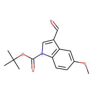 5-Methoxy-3-formylindole-1-carboxylic acid tert-butyl ester