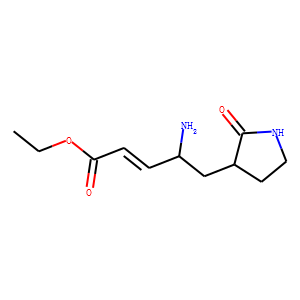 (2E,4S)-4-Amino-5-[(3S)-2-oxo-3-pyrrolidinyl]-2-pentenoic Acid Ethyl Ester