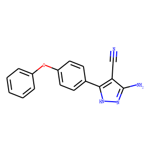 3-Amino-4-cyano-5-(4-phenoxyphenyl)pyrazole