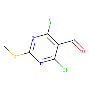 4,6-Dichloro-2-(methylthio)-5-formylpyrimidine