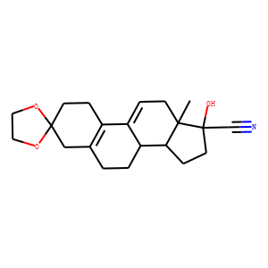 (17α)-3,3-[1,2-Ethanediylbis(oxy)]-17-hydroxyestra-5(10),9(11)-diene-17-carbonitrile