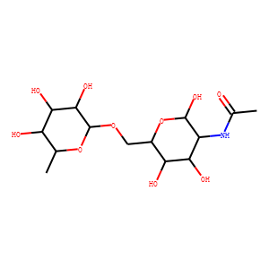 2-Acetamido-2-deoxy-6-O-(α-L-fucopyranosyl)-D-glucopyranose