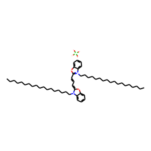 3,3′-Dioctadecyloxacarbocyanine perchlorate