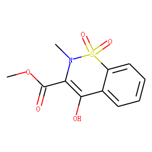 Methyl 4-Hydroxy-2-methyl-2H-1,2-benzothiazine-3-carboxylate 1,1-Dioxide(Piroxicam Impurity J)