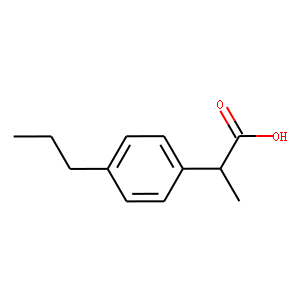 α-Methyl-4-propylphenylacetic Acid