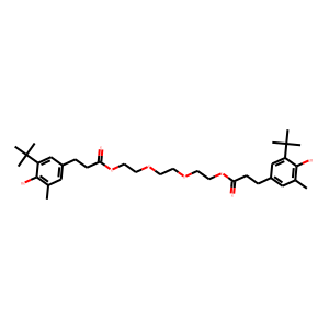 Triethylene glycol Bis(3-​tert-​butyl-​4-​hydroxy-​5-​methylphenyl)​propionate