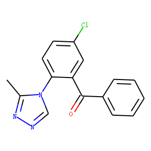 5-Chloro-2-(3-methyl-4H-1,2,4-triazol-4-yl)benzophenone