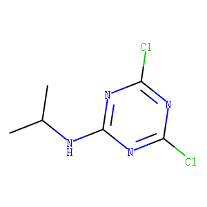 2-Isopropylamino-4,6-dichloro-s-triazine