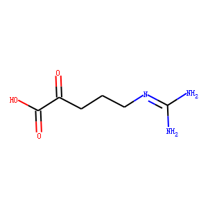 δ-Guanido-α-ketovaleric Acid