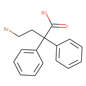 4-Bromo-2,2-diphenylbutyric Acid