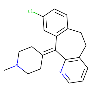 8-Dechloro-9-chloro-N-methyl Desloratadine
