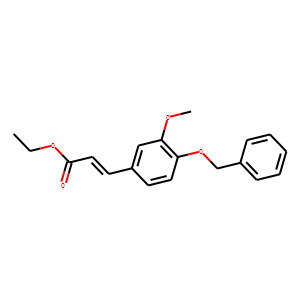 3-Methoxy-4-(benzyloxy)cinnamic acid ethyl ester