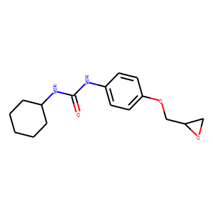 N-Cyclohexyl-N’-[4-(2,3-epoxypropoxy)phenyl]urea