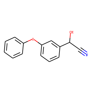 2-Hydroxy-2-(3-phenoxyphenyl)acetonitrile