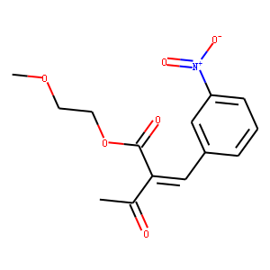 2-Methoxyethyl 2-(3-Nitrobenzylidene)acetoacetate