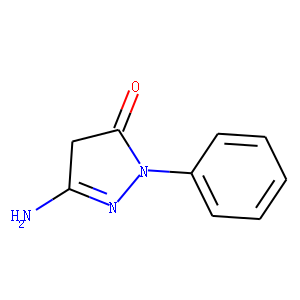 3-Amino-1-phenyl-2-pyrazolin-5-one