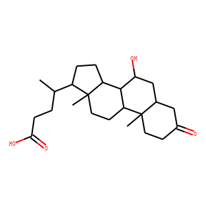 3-Oxo-7α-hydroxy-5β-cholanoic Acid