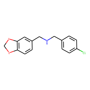 (1,3-Benzodioxol-5-ylmethyl)(4-chlorobenzyl)amine