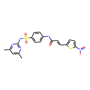 3-(5-Nitro-2-thiophene)acrylic Acid Sulfadimidine Amide