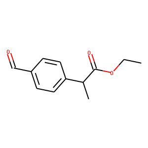 rac 2-(4-Formylphenyl)propionic Acid Ethyl Ester
