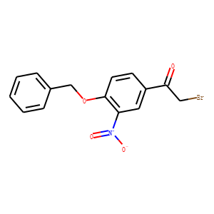 1-(4-(Benzyloxy)-3-nitrophenyl)-2-bromoethanone