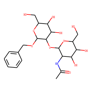 Benzyl 2-O-[2-(Acetylamino)-2-deoxy-β-D-glucopyranosyl]-α-D-mannopyranoside