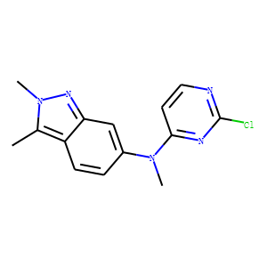 N-(2-Chloro-4-pyrimidinyl)-N,2,3-trimethyl-2H-indazol-6-amine
