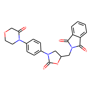 4-[4-[(5S)-5-Phthalimidomethyl-2-oxo-3-oxazolidinyl]phenyl]-3-morpholinone