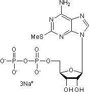 2-Methylthioadenosine diphosphate trisodium salt