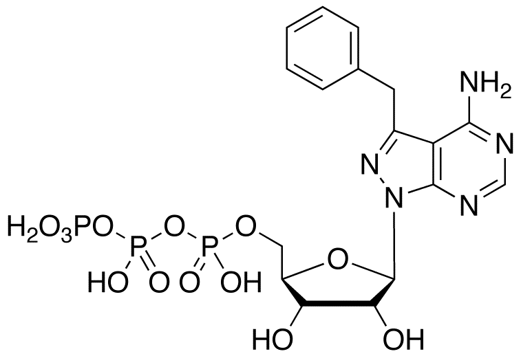 4-Amino-3-benzyl-1H-pyrazolo[3,4-d]pyrimidine 1-β-D-Ribofuranosyl 5’-Triphosphate Triethylamine Salt