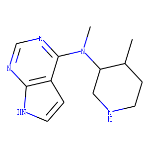 N-methyl-N-((3R,4R)-4-methylpiperidin-3-yl)-7H-pyrrolo[2,3-d]pyrimidin-4-amine
