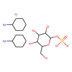 α-D-Glucopyranose-1-13C 1-(Dihydrogen phosphate) Cyclohexanamine Monohydrate