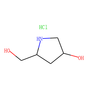 (3R,5S)-5-Hydroxymethyl-3-pyrrolidinol Hydrochloride