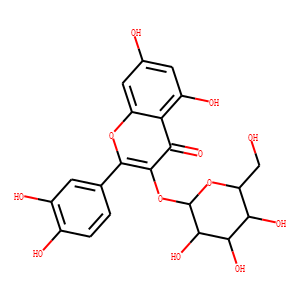 Quercetin 3-O-β-D Glucoside