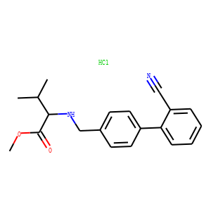 N-[(2’-Cyano[1,1’-biphenyl]-4-yl)methyl]-L-valine Methyl Ester Hydrochloride
