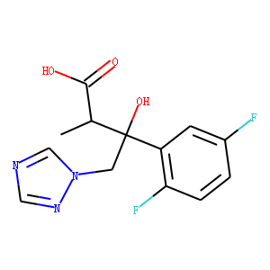 (αR,βR)-β-(2,5-Difluorophenyl)-β-hydroxy-α-methyl-1H-1,2,4-triazole-1-butanoic Acid