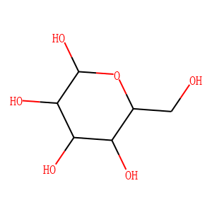 β-D-Glucose