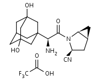 5-Hydroxysaxagliptin TFA Salt