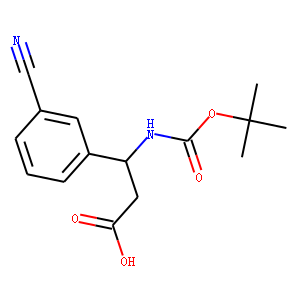 Boc-(R)-3-amino-3-(3-cyano-phenyl)-propionic Acid