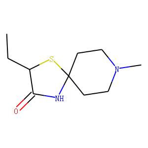 (2S)-2-Ethyl-8-methyl-1-thia-4,8-diazaspiro[4,5]decan-3-one