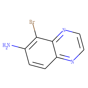 6-Amino-5-bromoquinoxaline