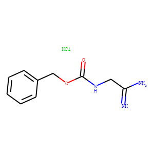 N-Benzoylcarbonylaminoacetamidine Hydrochloride