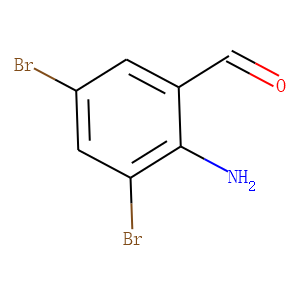 2-Amino-3,5-dibromo-benzaldehyde