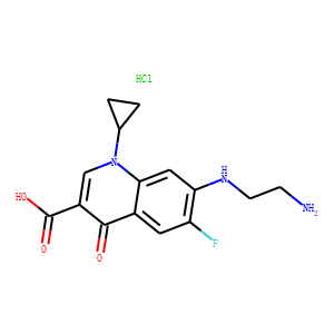 Desethylene Ciprofloxacin, Hydrochloride