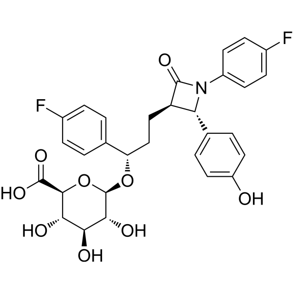 Ezetimibe Hydroxy β-D-Glucuronide