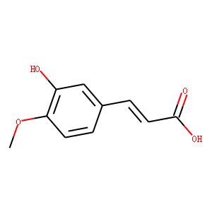 3-Hydroxy-4-methoxycinnamic Acid (Isoferulic Acid)