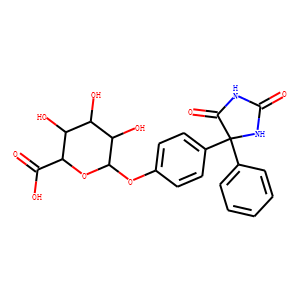 p-Hydroxyphenytoin glucuronide